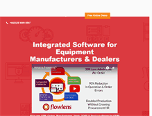 Tablet Screenshot of flowlens.com